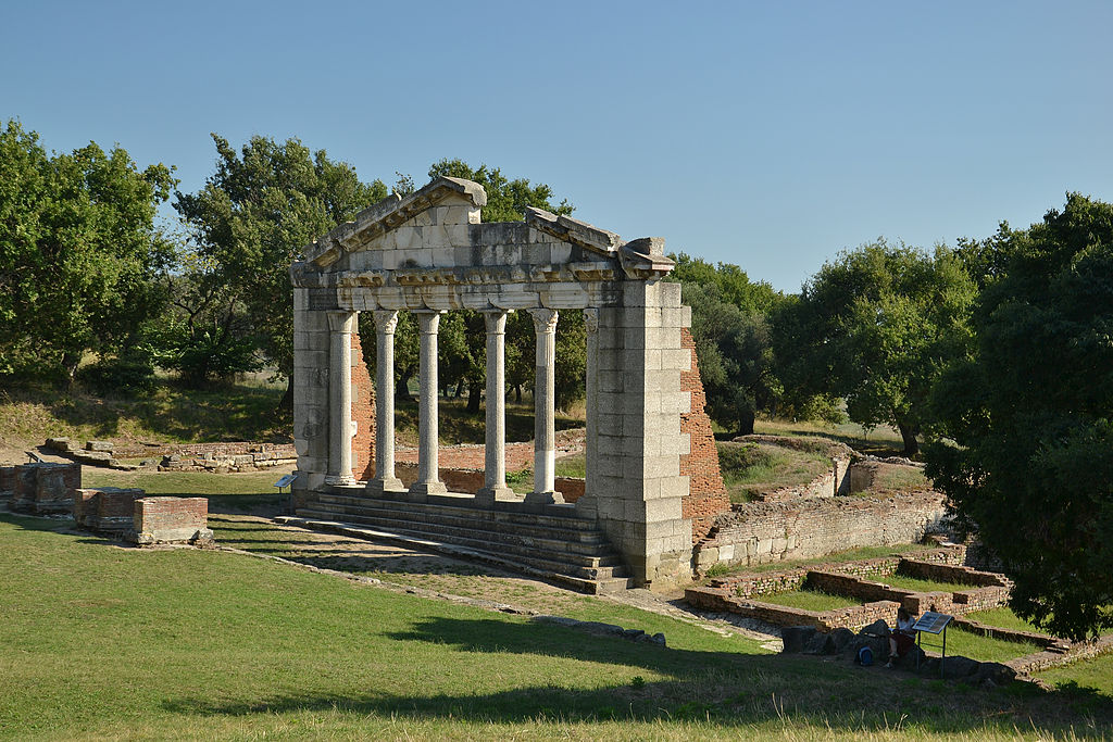 Apollonia, Albania (by Pudelek) - Monument of Agonothetes.JPG